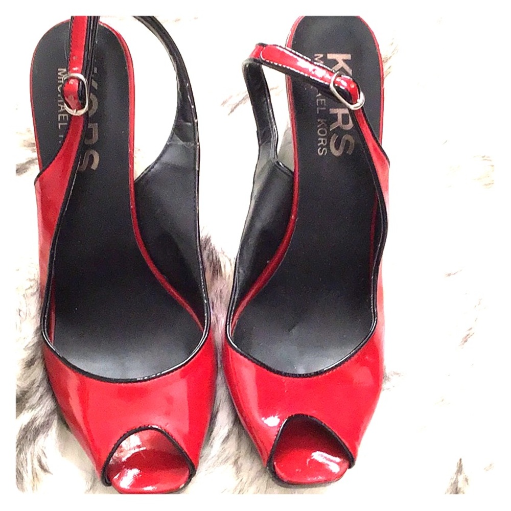 RARE Michael Kors sling backs